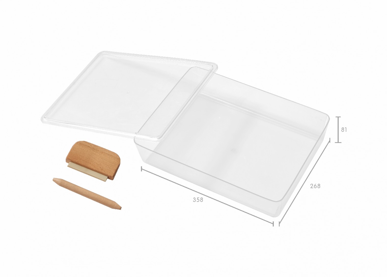 Sand and Water Play Tray w/ Lid